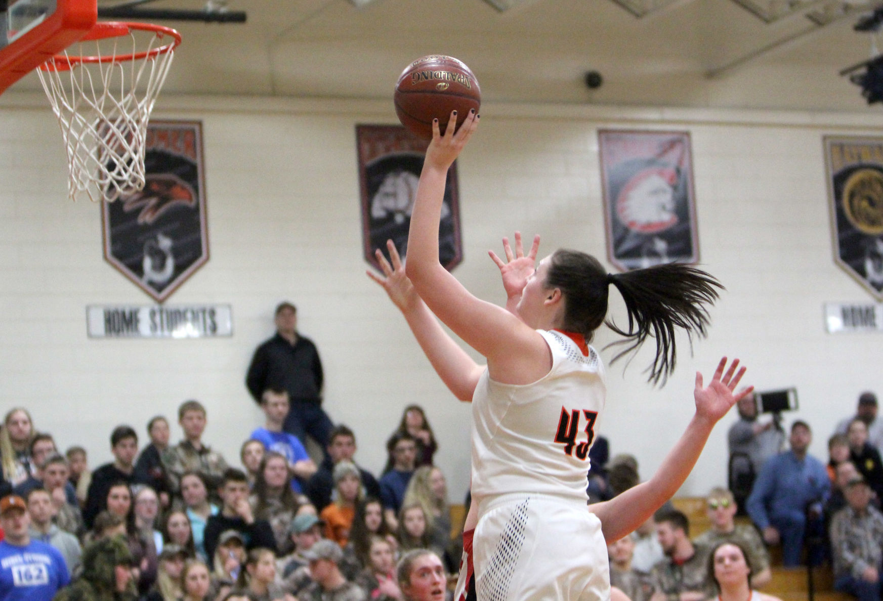 Baldwin-Woodville at Bloomer girls basketball 2-22-19